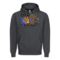 Smoke For The Love Of The Lions Zipper Hoodie - LillyAllenDesigns