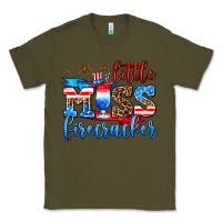 Army Green little miss firecracker Classic Tee - AdoDesignShop
