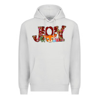 Dove Grey joy reindeer Premium Hoodie - AdoDesignShop