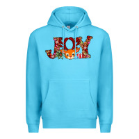 Ocean Blue joy reindeer Premium Hoodie - AdoDesignShop