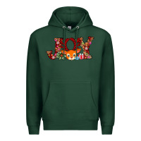 Sports Green joy reindeer Premium Hoodie - AdoDesignShop