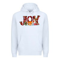 White joy reindeer Premium Hoodie - AdoDesignShop