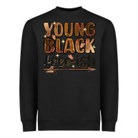 Black Young black free-ish Heavyweight Sweatshirt - Zillion Design Studio