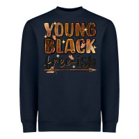 Navy Young black free-ish Heavyweight Sweatshirt - Zillion Design Studio