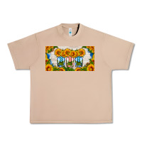 Burro american mason jar sunflower license plate Urban Heavy Tee - HRA Design Shop