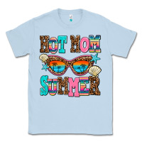 Dusty Blue hot mom summer Classic Tee - AdoDesignShop