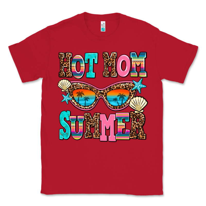 Hot Mom Summer Classic Tee by AdoDesignShop | Teevron
