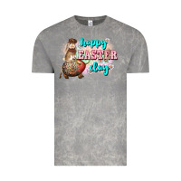 Cloud Rock Happy Easter Day rodeo Easter Day Vintage Tee - CowGirlArtShop