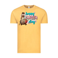 Vintage Mustard Happy Easter Day rodeo Easter Day Vintage Tee - CowGirlArtShop