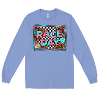 Colony Blue race day Long Sleeve Tee - AdoDesignShop