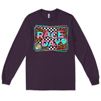 Plum race day Long Sleeve Tee - AdoDesignShop