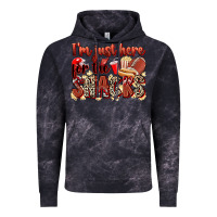 Cloud Black i'm just here for the snacks american football Vintage Hoodie - Zillion Design Studio