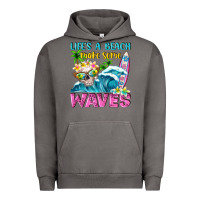 Pigment Tornado Life's a beach make some waves Urban Hoodie - NancyCooperArtShop