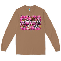 Toasted Coconut pinktober with cancer ribbon Long Sleeve Tee - AdoDesignShop