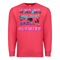 Cardinal mind my own small business Premium Sweatshirt - NancyCooperArtShop