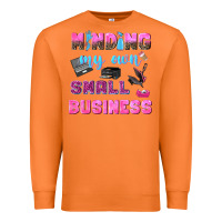 Carrot mind my own small business Premium Sweatshirt - NancyCooperArtShop