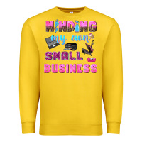 Lemon mind my own small business Premium Sweatshirt - NancyCooperArtShop