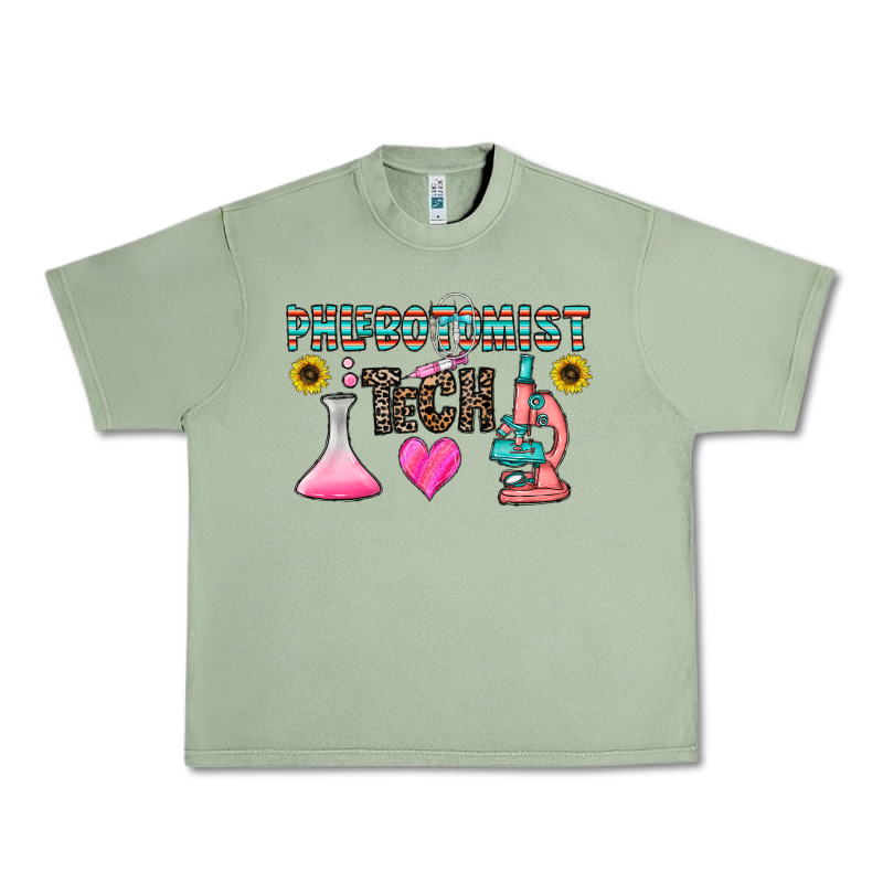 Phlebotomist Tech Urban Heavy Tee by CowhideDigitalArt | Teevron