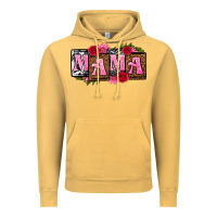 Vintage Mustard mama with license letters mothers day Vintage Hoodie - texasbilliewilder
