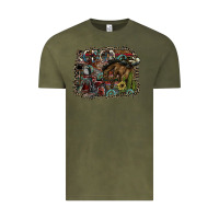 Vintage Olive rodeo Vintage Tee - SublimationCraftShop