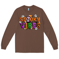 Chestnut Spooky vibes Long Sleeve Tee - Artiststas