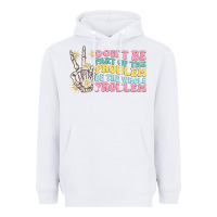 White dont be part of the problem Heavyweight Hoodie - MaliasSmallBusiness