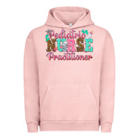 Pigment Salmon Pediatric Nurse Practitioner Urban Hoodie - texasbilliewilder