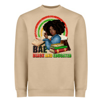 Bae Black And Educated Heavyweight Sweatshirt | Teevron