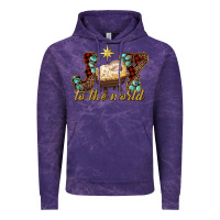 Cloud Purple joy to the world Vintage Hoodie - RanaPortraitStore