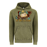Vintage Olive joy to the world Vintage Hoodie - RanaPortraitStore