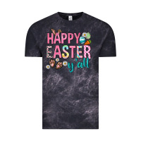 Cloud Black Happy Easter y'all Vintage Tee - Neo Western