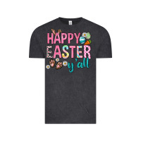 Vintage Black Happy Easter y'all Vintage Tee - Neo Western
