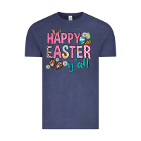 Vintage Denim Happy Easter y'all Vintage Tee - Neo Western
