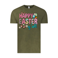 Vintage Olive Happy Easter y'all Vintage Tee - Neo Western