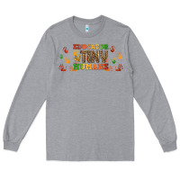 Heather Grey educator of tiny humans libbey glass Long Sleeve Tee - BundleAndBundleShop