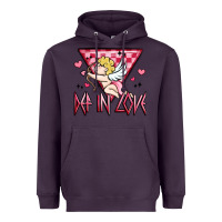 Plum def in love Heavyweight Hoodie - MaliasSmallBusiness