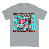 Heather Grey strength hope faith Classic Tee - JahusDesignShop