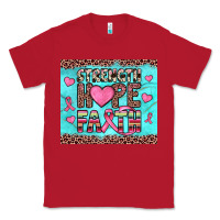 Red strength hope faith Classic Tee - JahusDesignShop
