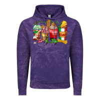 Cloud Purple italy coffee cups Vintage Hoodie - Zillion Design Studio