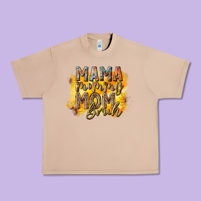 Mama Mommy Mom Bruh Urban Heavy Tee Designed By Racoondesign