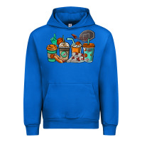 Cobalt Basketball coffee cups Urban Hoodie - NancyCooperArtShop