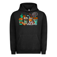 Pigment Black Basketball coffee cups Urban Hoodie - NancyCooperArtShop