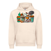 Sandshell Basketball coffee cups Urban Hoodie - NancyCooperArtShop