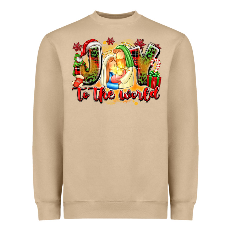 Joy To The World Heavyweight Sweatshirt by texasbilliewilder | Teevron