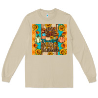 Mushroom Thankful grateful blessed Long Sleeve Tee - Artiststas