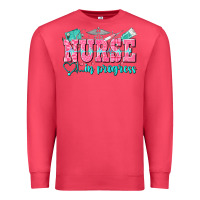 Cardinal nurse in progress Premium Sweatshirt - NancyCooperArtShop