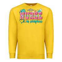 Lemon nurse in progress Premium Sweatshirt - NancyCooperArtShop