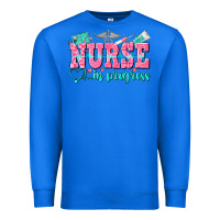 True Royal nurse in progress Premium Sweatshirt - NancyCooperArtShop