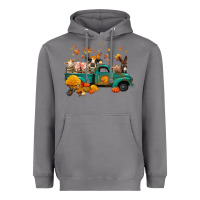 Storm fall farm animals truck nancy Heavyweight Hoodie - NancyCooperArtShop