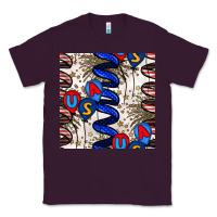Plum usa balloons seamless pattern Classic Tee - BundleAndBundleShop
